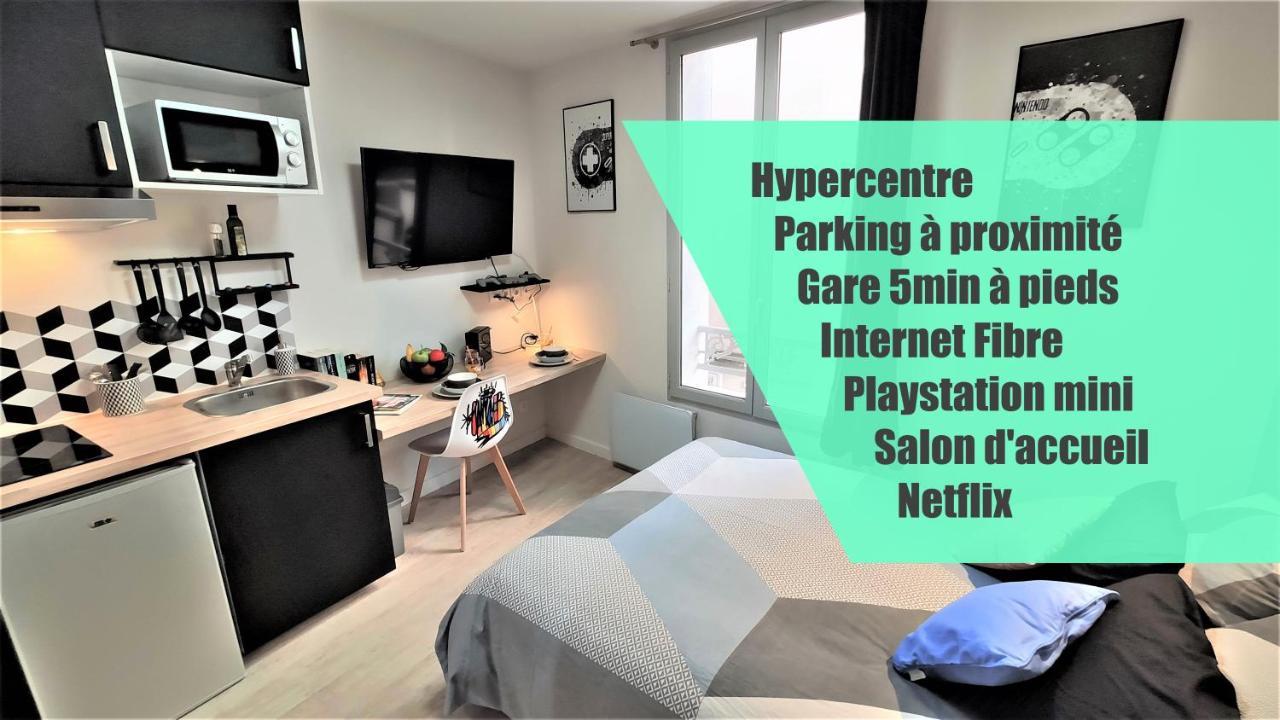 Home&Work 101 - Hypercentre - Parking A Proximite Niort Eksteriør billede